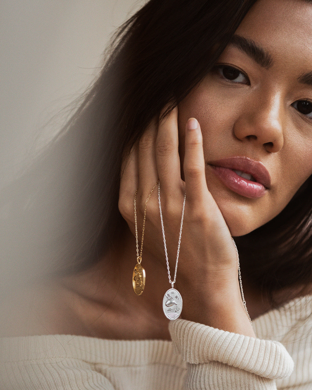 Verseau Collier Zodiaque Argent