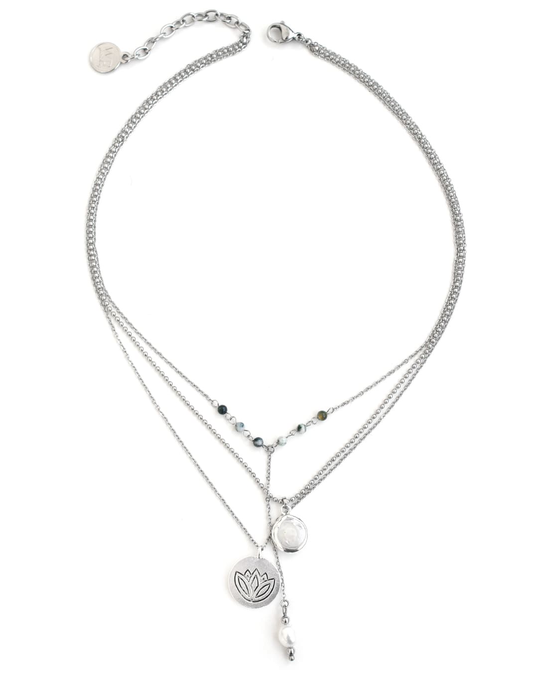 Lotus Collier Argent