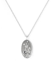 Capricorne Collier Zodiaque Argent