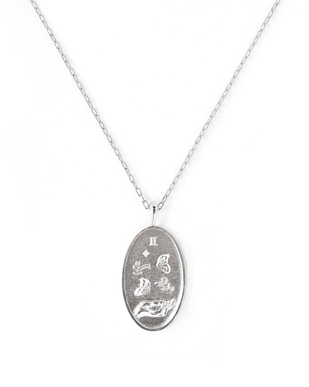 Gémeaux Collier Zodiaque Argent