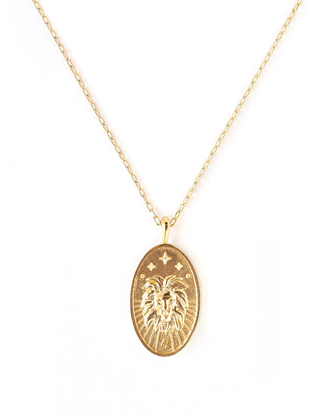 Lion Collier Zodiaque Or