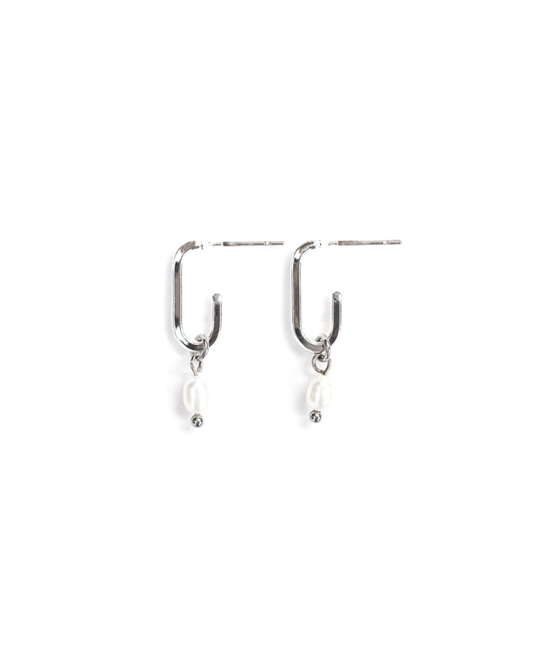 Zeta Boucles d'oreilles Argent