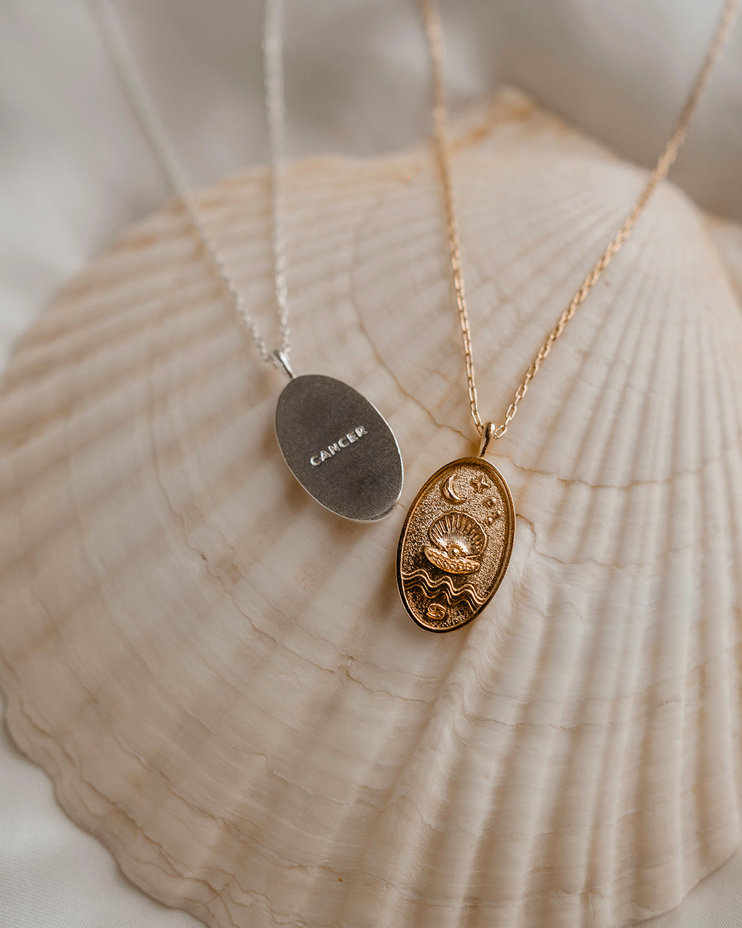 Cancer Collier Zodiaque Argent
