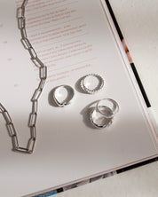 Clippy Collier Argent