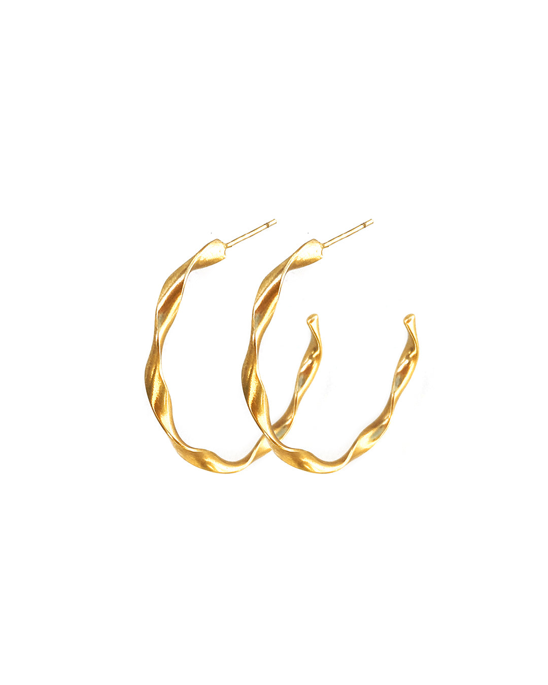 Twist Boucles d'oreilles Or