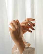 Sirius | Bague Or Massif 10K