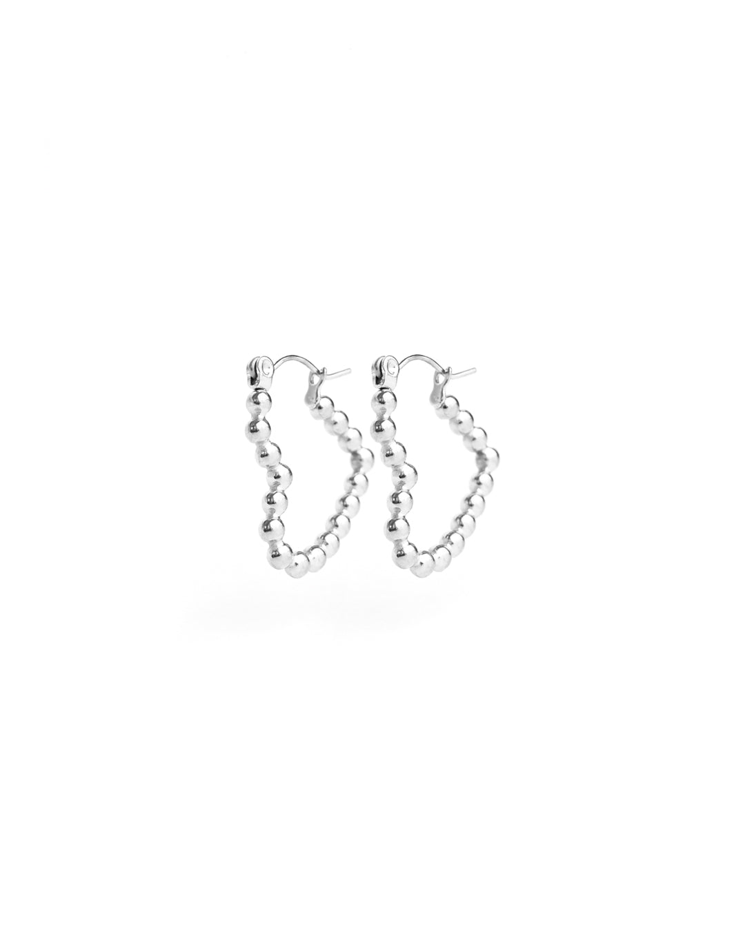 Belle Boucles d'oreilles Argent