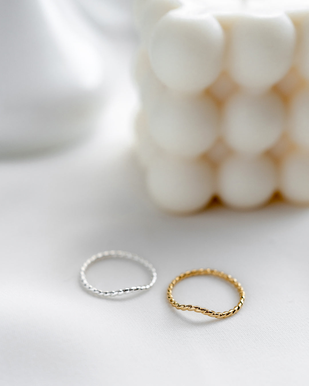 Babka Bague Argent Sterling