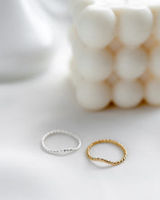 Babka Bague Argent Sterling