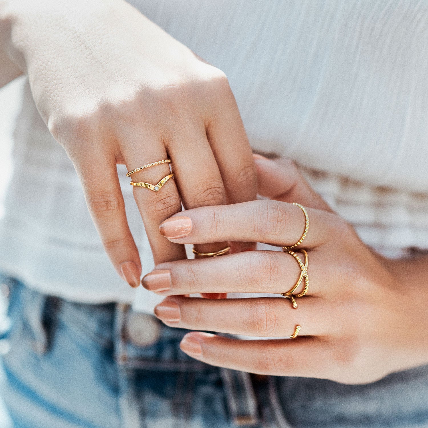 Scarlet Bague Or Vermeil