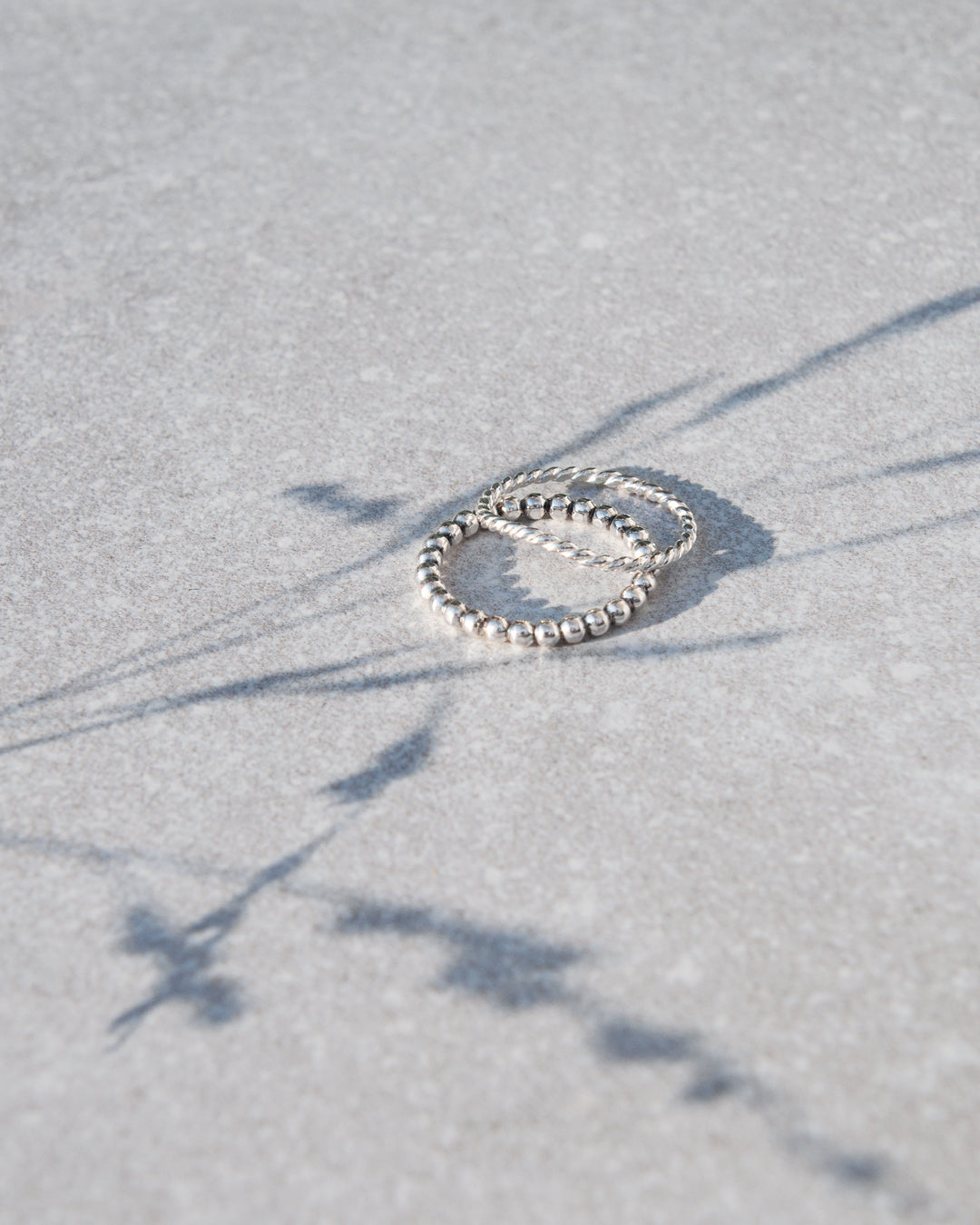 Babka Bague Argent Sterling