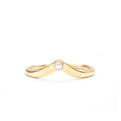 Scarlet Bague Or Vermeil