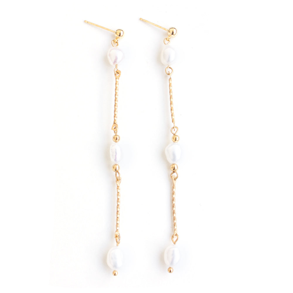 Earrings - Tahiti • wellDunn jewelry — Handmade in Montreal