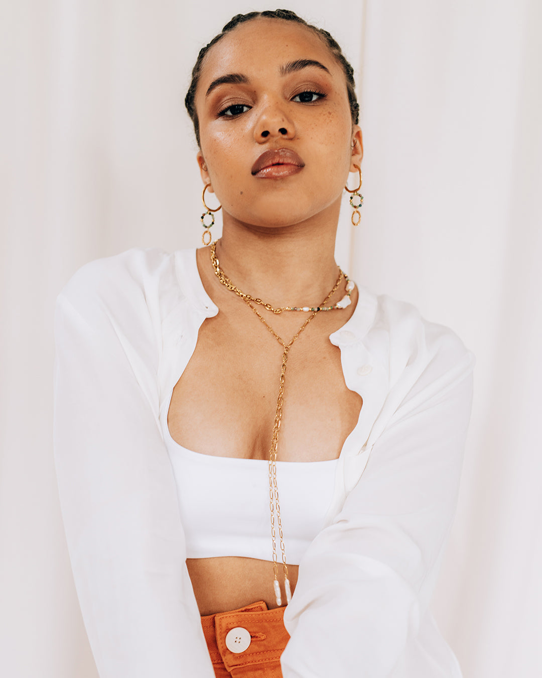 Emery Gold Earrings