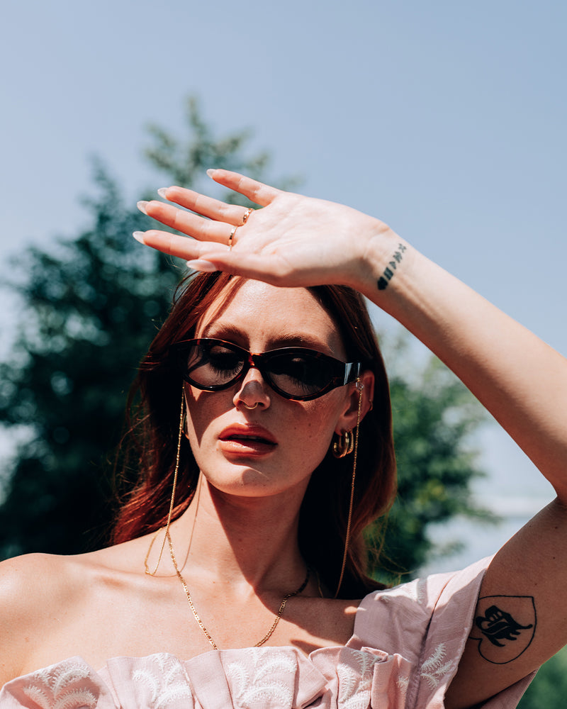 Brazen | Gold Flat Links Necklace