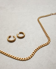 Hugo Gold Hoop Earrings