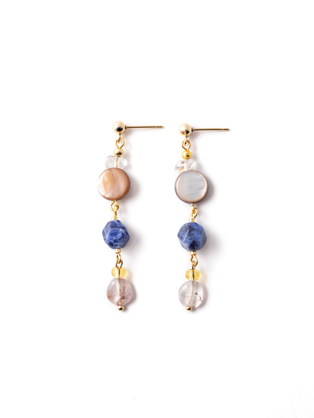 Lurana boucles d'oreilles or