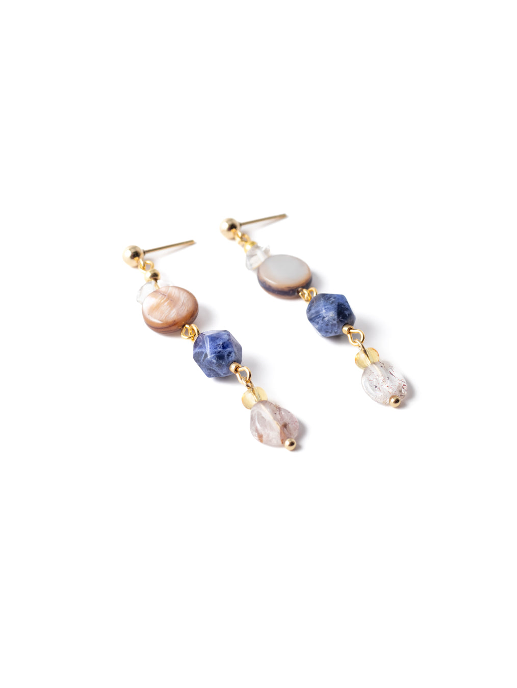 Lurana boucles d'oreilles or