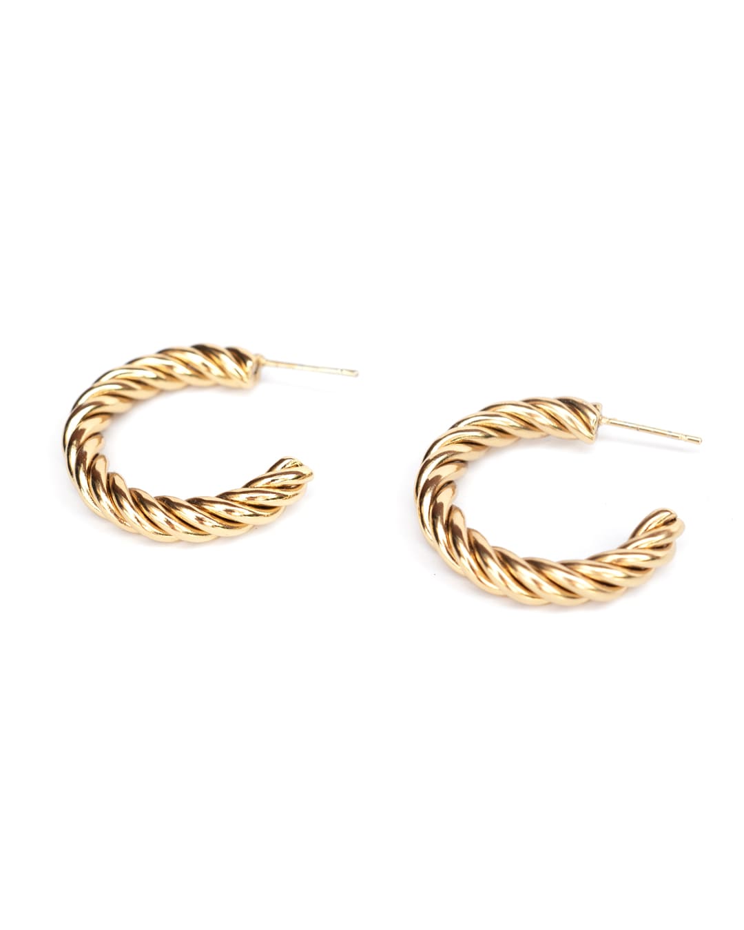 Spin Gold Earrings