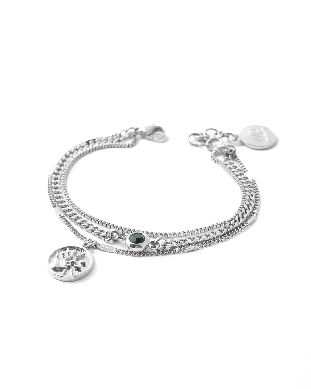 Beryl Silver Bracelet
