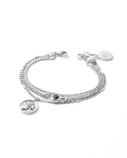 Beryl Silver Bracelet