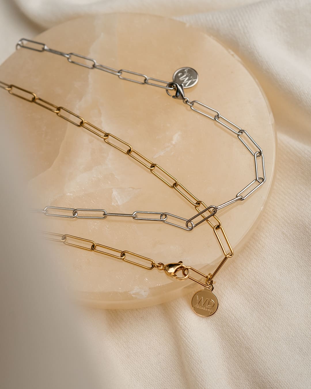 Clippy Silver Necklace
