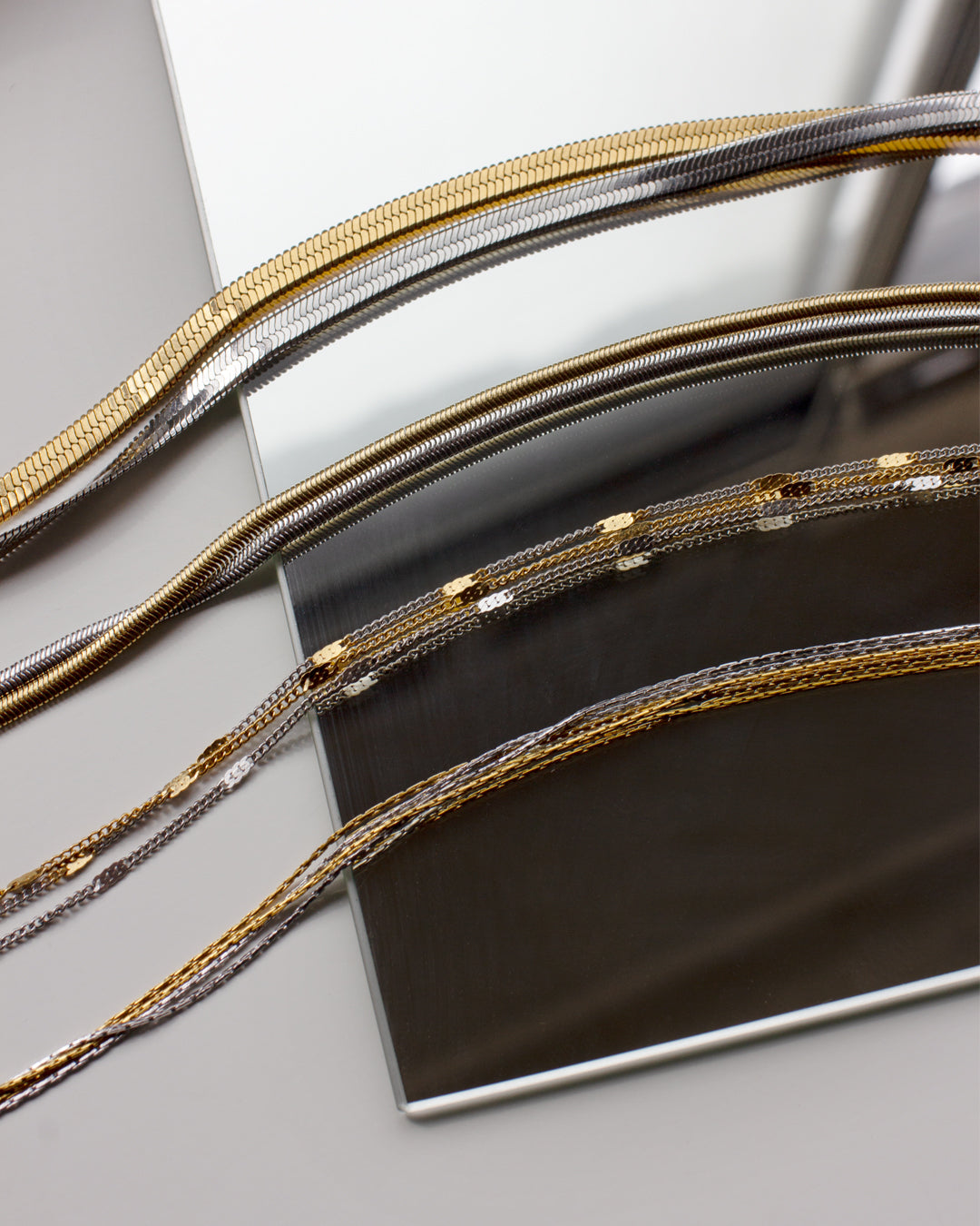 Conda Two-Tone Necklace