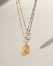 Flow Silver Necklace