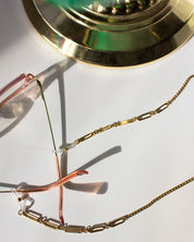 Frame Gold Glasses Chain