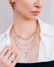 Cadrin Two-Tone Necklace