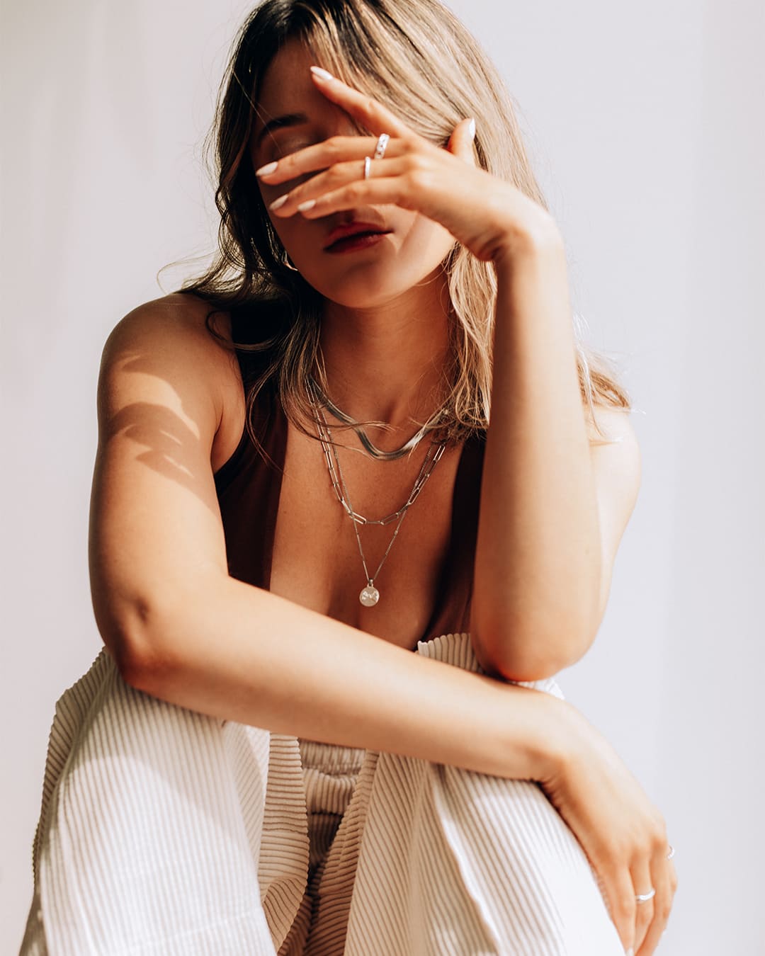 Swear Silver Necklace