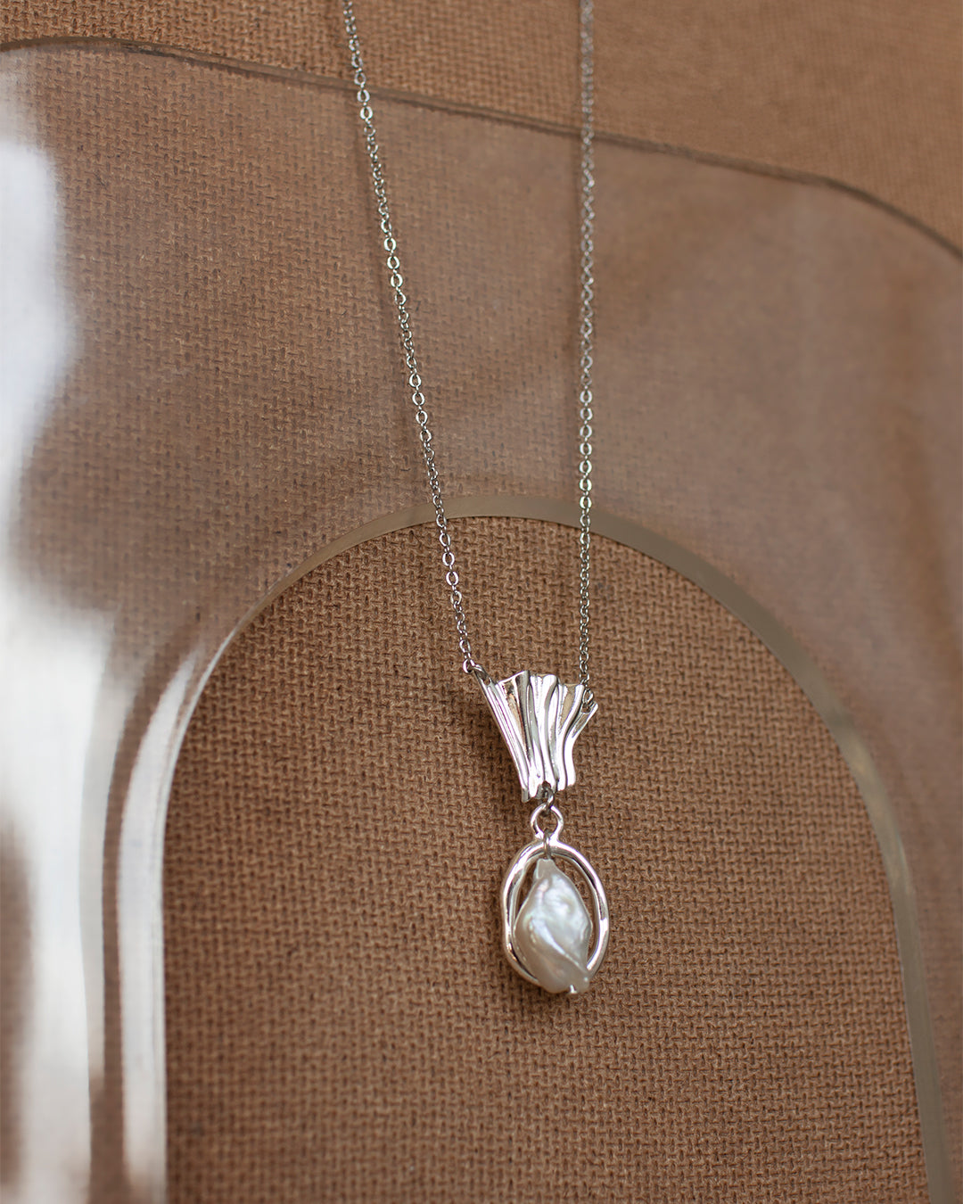 Nicole Silver Necklace