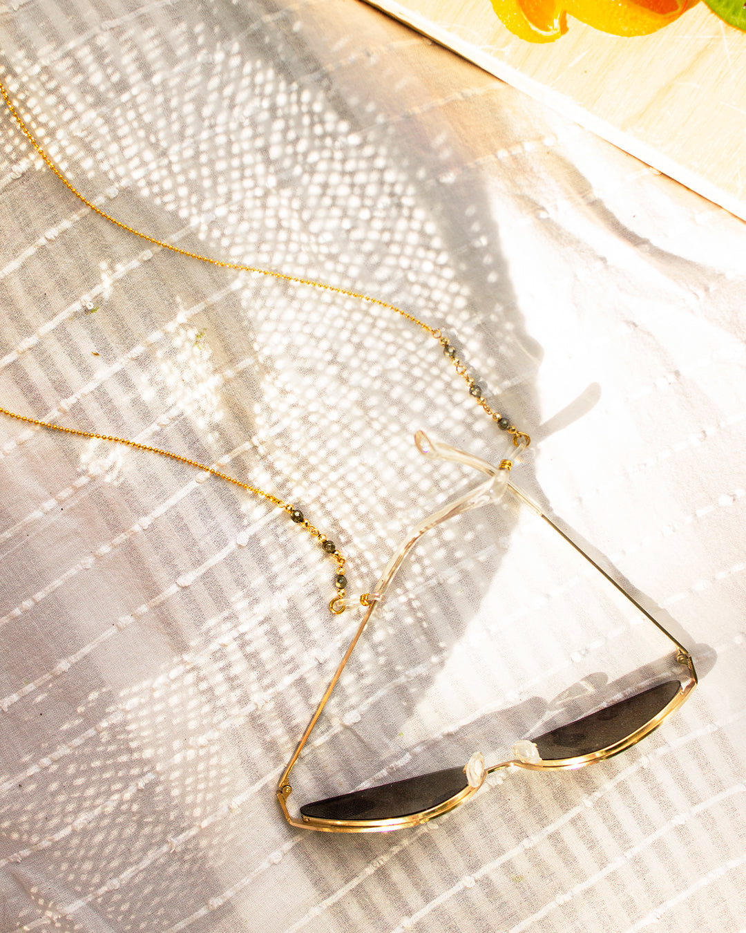 Pastor Gold Glasses Chain