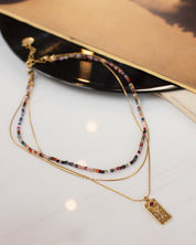 Pivoine Gold Necklace