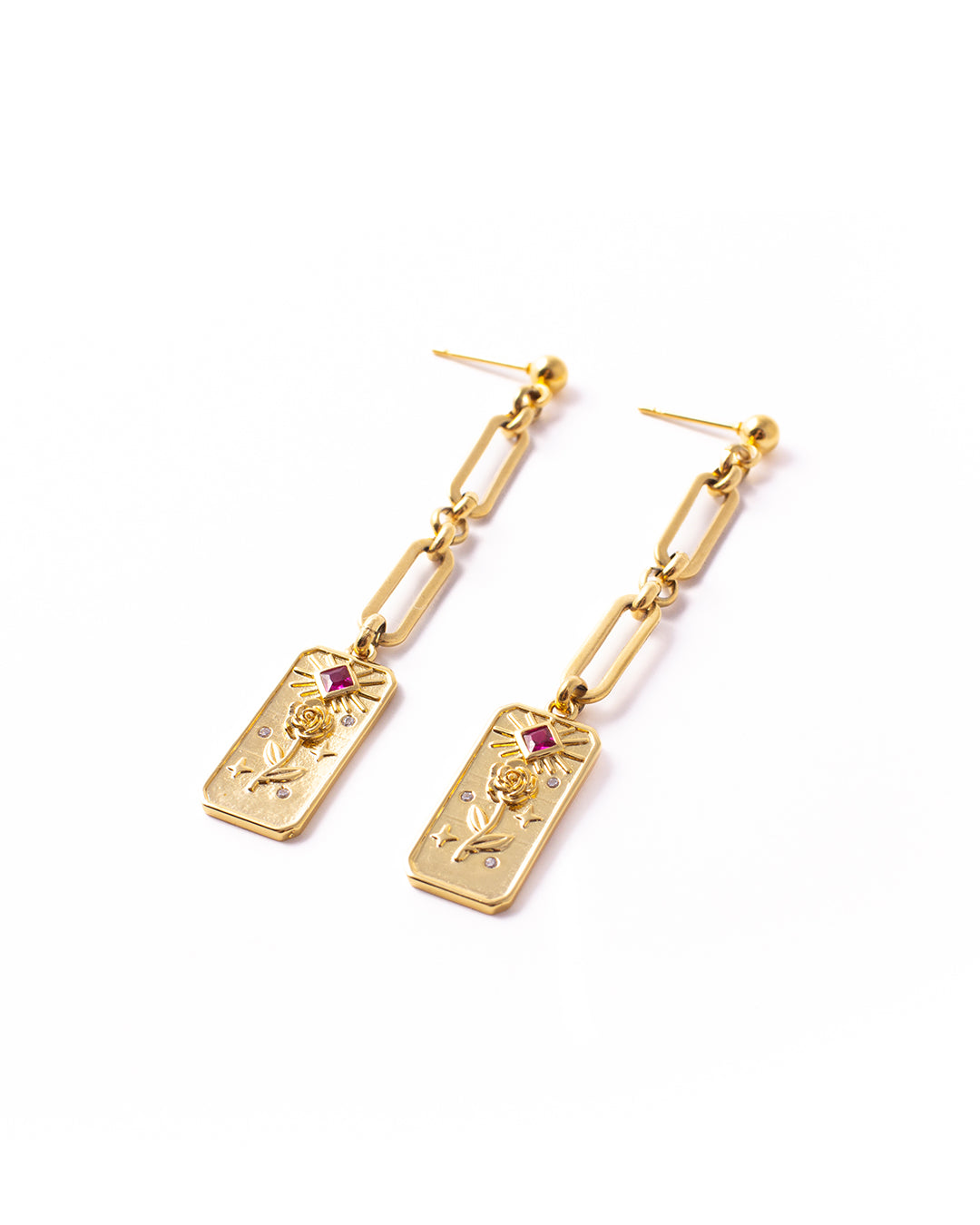 Rosato Gold Earrings