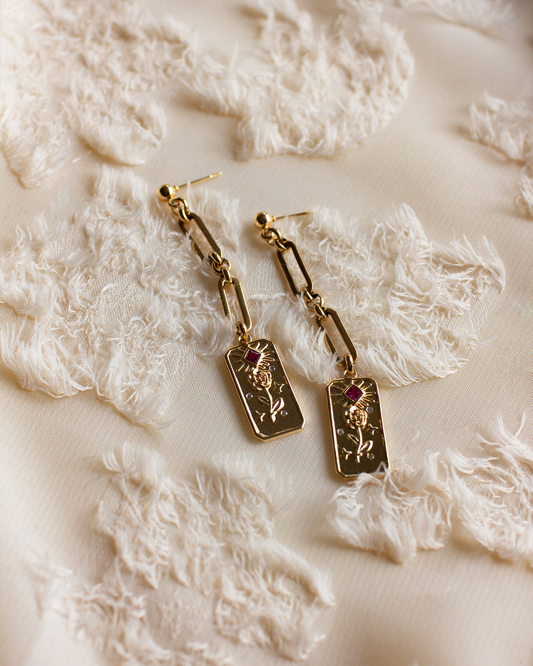 Rosato Gold Earrings