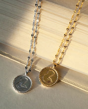 Self Silver Necklace