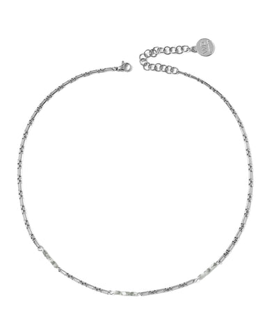 Vena | Silver Rope Chain Necklace