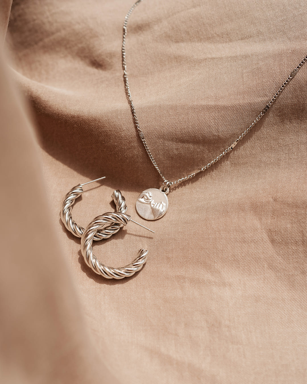 Swear Silver Necklace