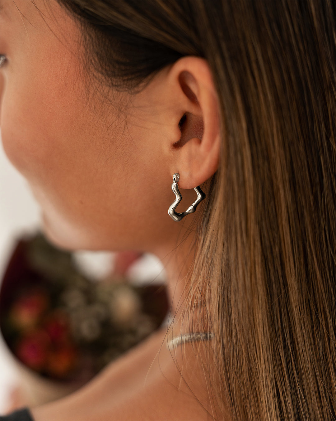 Winslet Silver Earrings