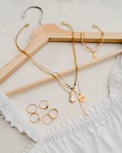 Lotus Gold Necklace