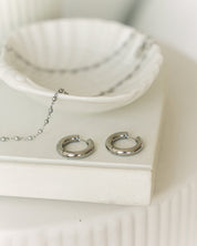 Hugo Silver Hoop Earrings