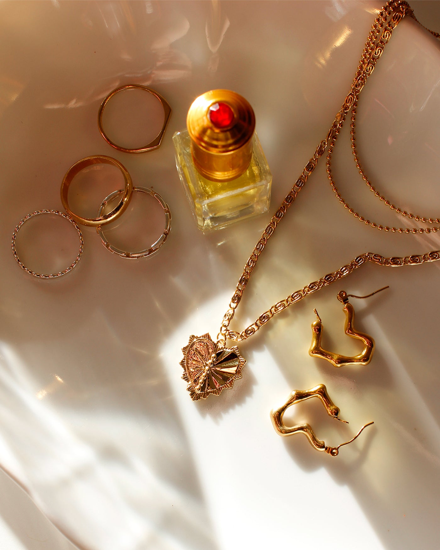 Winslet Gold Earrings