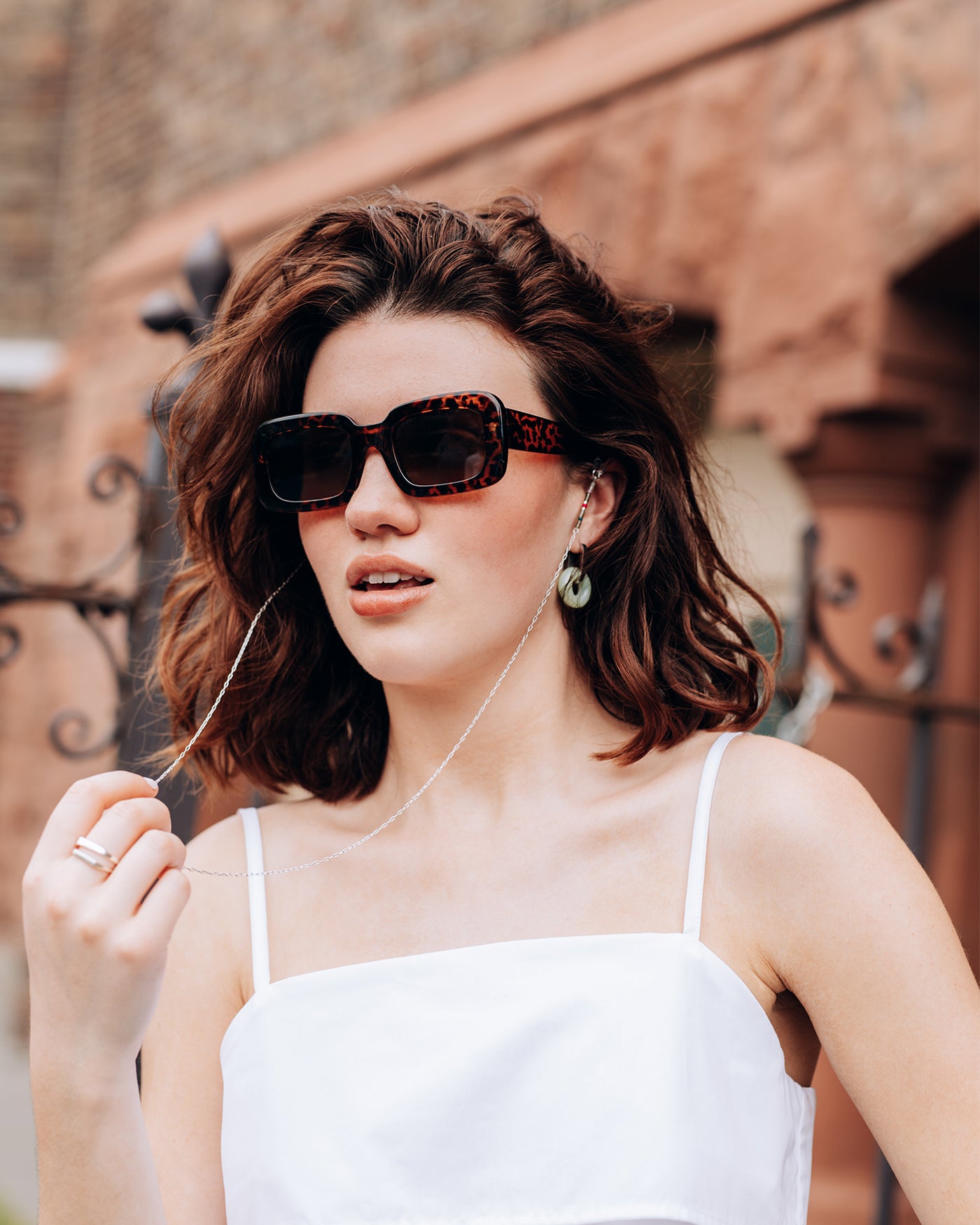 Aura Silver Earrings
