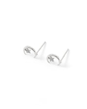 Lunaya boucles d'oreilles argent