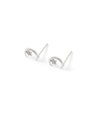 Lunaya boucles d'oreilles argent