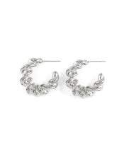 Boa boucles d'oreilles argent