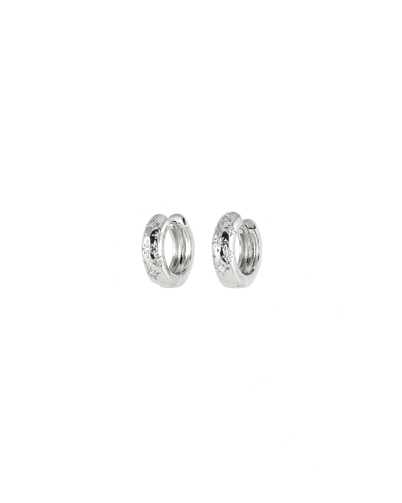 Starloop boucles d'oreilles argent