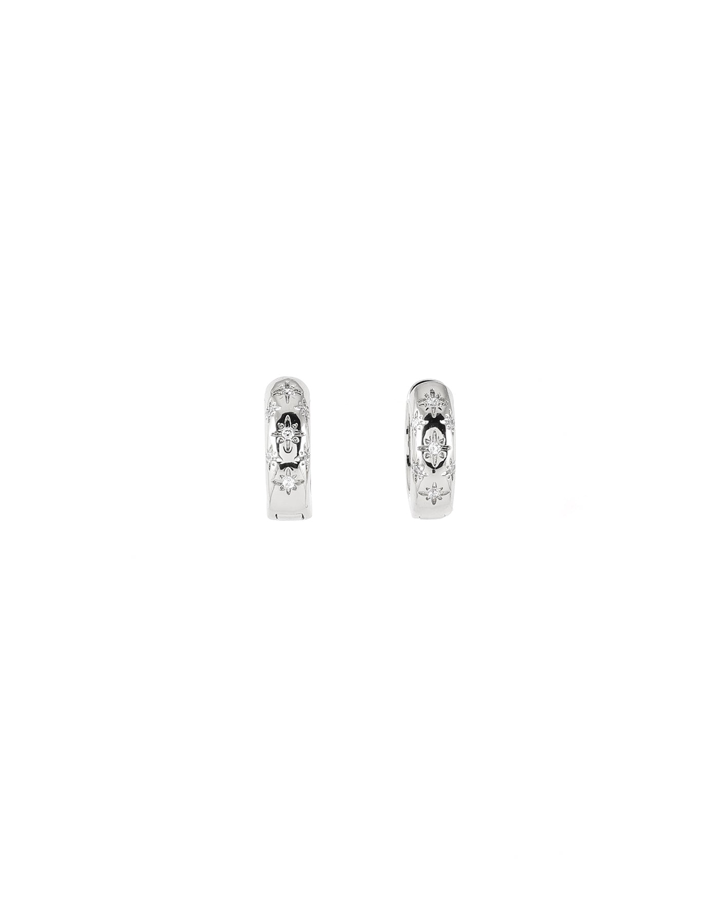 Starloop boucles d'oreilles argent