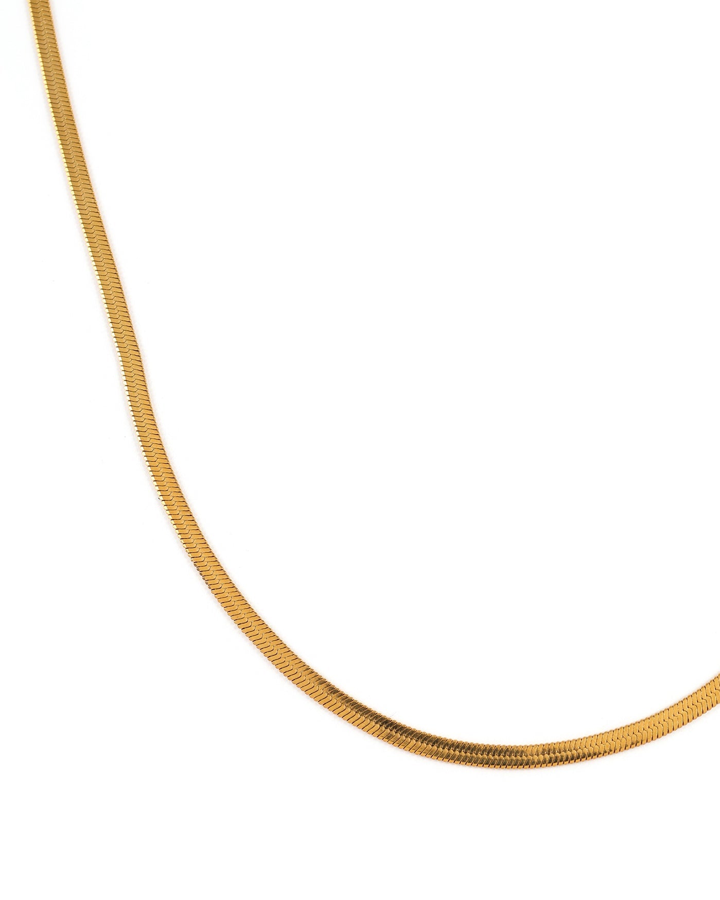 Serpent Gold Necklace